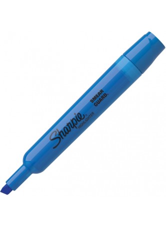 Highlighters Marker Point Type - Chisel Marker Point Style - Turquoise Blue - Turquoise - san25010